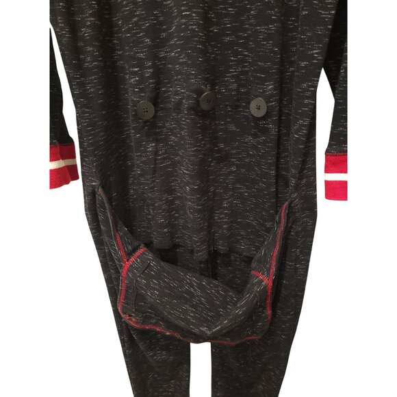 Lazy One Moose Caboose Flapjack Adult Unisex Onesie Pajama Loungewear Sz XL - Picture 5 of 7